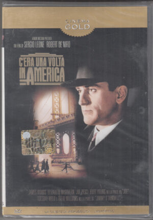 C'era una volta in America con Robert De Niro. Cinema Gold n. 1. DVD in Italiano. Versione da edicola. Nuovo