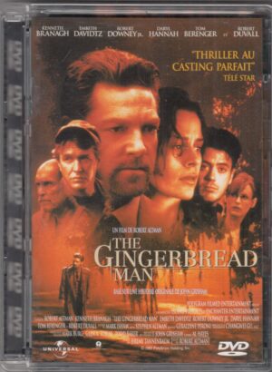 The Gingerbread Man un film di Robert Altman. Custodia Jewel Box. DVD Edizione Francia PAL Regione 2, Lingua Francese