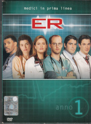 ER Medici in Prima Linea Anno 1 - Stagione 1 Completa (4 DVD) (Episodi 1-25) con Cofanetto - DVD in Italiano