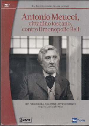 Antonio Meucci cittadino toscano contro il monopolio Bell. Miniserie Completa. Episodi 1-3 con n. 4 DVD in Italiano