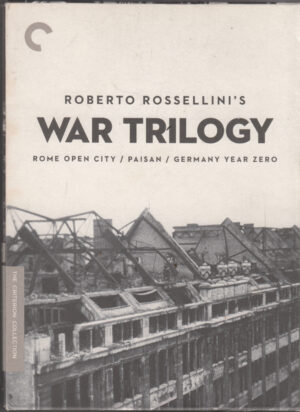 Roberto Rossellini's War Trilogy. Cofanetto con n. 3 DVD Edizione Stati Uniti NTSC Regione 1 (Rome open city, Paisan, Germany year zero)