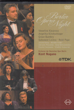 Berlin Opera Night. Kent Nagano. DVD Edizione Regno Unito PAL Regione 0