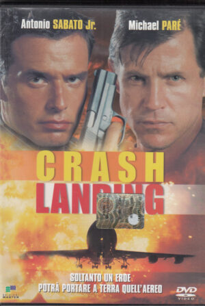 Crash Landing con Michael Parè e Antonio Sabato Jr. DVD in Italiano. Versione da edicola