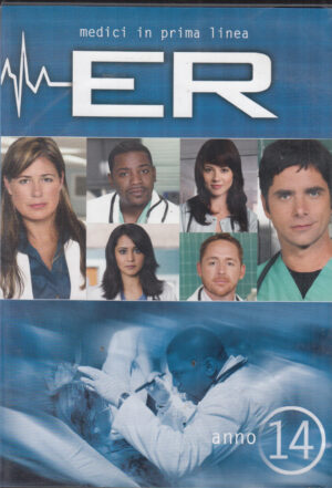E.R. Medici in Prima Linea Anno 14. Stagione 14 Completa. Episodi 1-19 con n. 3 DVD in Italiano