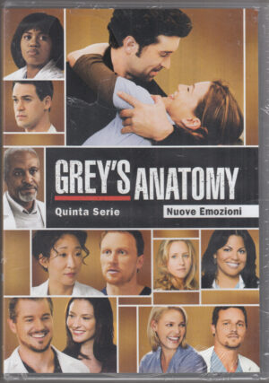 Grey's Anatomy - Stagione 5 Completa (Episodi 1-24) (Box 7 DVD) - DVD in Italiano