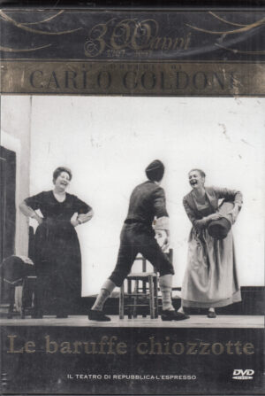 Le baruffe chiozzotte. Le Commedie di Carlo Goldoni vol. 6. DVD in Italiano. Versione da edicola