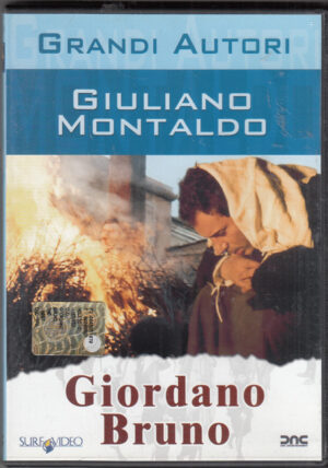 Giordano Bruno un film di Giuliano Montaldo. DVD in Italiano