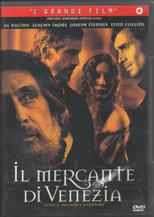 Il mercante di Venezia con Al Pacino, Jeremy Irons. I Grandi Film. DVD in Italiano