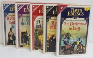 Epopea dei Mallorean di David Eddings. Saga Completa n. 5 volumi ed. Sperling & Kupfer (Prima edizione)