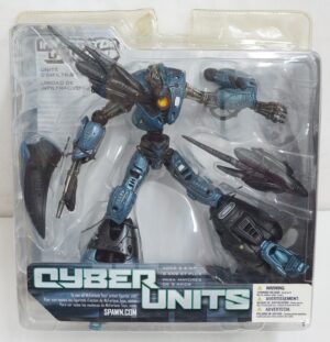 Spawn Cyber Units 001: Infiltrator Blu. Action Figure cm 18. McFarlane Toys