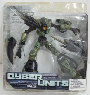 Spawn Cyber Units 001: Infiltrator Green (Verde). Action Figure cm 18. McFarlane Toys