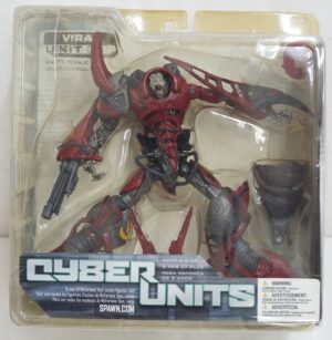 Spawn Cyber Units 001: Viral Red (Rosso). Action Figure cm 18. McFarlane Toys