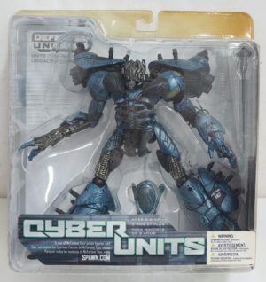 Spawn Cyber Units 001: Defender Blu. Action Figure cm 18. McFarlane Toys