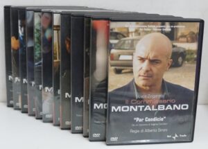Il Commissario Montalbano. Stagioni Complete da 1 a 5. (Episodi 12) con n. 12 DVD in Italiano SENZA Cofanetto