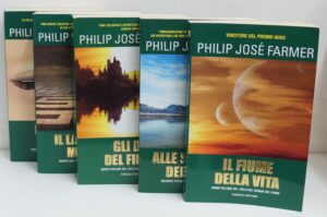Ciclo del Mondo del Fiume - Saga Completa (5 volumi) di Philip Jose Farmer ed. Fanucci (Prima edizione 2012)
