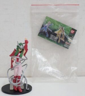 Andromeda con vortice catena. Saint Seiya - I Cavalieri dello Zodiaco. Action Figure cm 8. Gashapon Bandai