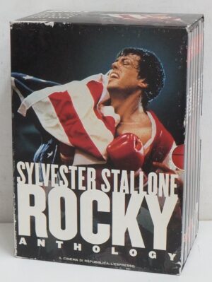 Rocky Anthology (Sylvester Stallone) - Raccolta Completa (6 DVD) con Cofanetto - Versione da edicola - DVD in Italiano