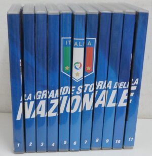 La Grande Storia della Nazionale. Raccolta Completa con n. 11 DVD in Italiano SENZA Cofanetto