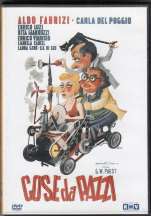 Cose da pazzi con Aldo Fabrizi. DVD in Italiano ed.