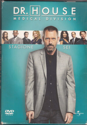 Dr. House. Stagione 6 Completa. (Episodi 1-22) con n. 6 DVD in Italiano con Cofanetto