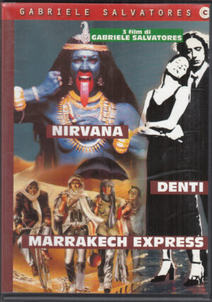 Gabriele Salvatores: Marrakech Express, Denti, Nirvana. Box con n. 3 DVD in Italiano