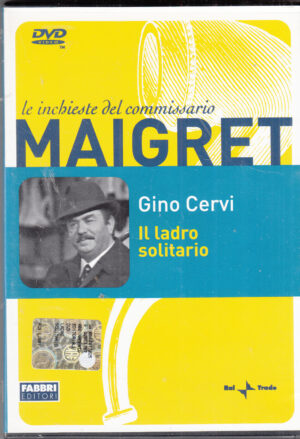Il ladro solitario (con Gino Cervi) - DVD Le inchieste del Commissario Maigret - Versione da edicola - DVD in Italiano