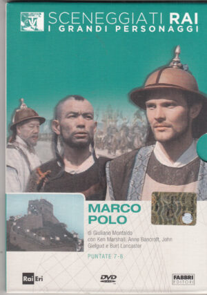 Marco Polo. Miniserie TV (Episodi 7-8). DVD in Italiano. Sceneggiati Rai Grandi Personaggi. Versione edicola