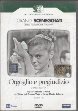 Orgoglio e Pregiudizio - Miniserie Completa DVD RAI (Episodi 1-5) (2 DVD) Grandi Sceneggiati Rai - Versione da edicola - DVD in Italiano