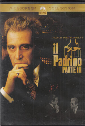 Il Padrino Parte III. 3 un film con Al Pacino. DVD in Italiano ed.