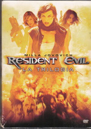 Resident Evil. La trilogia con Milla Jovovich. 3 Film con n. 3 DVD in Italiano con Cofanetto