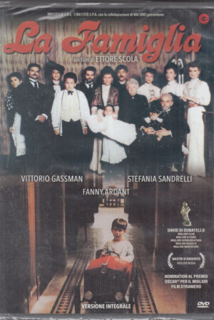 La Famiglia con Vittorio Gassman e Stefania Sandrelli. DVD in Italiano