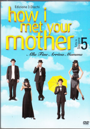 How I Met Your Mother. Alla Fine Arriva Mamma. Stagione 5 Completa (Episodi 1-22) con n. 3 DVD in Italiano con Cofanetto