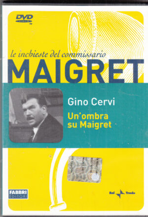 Un'ombra su Maigret - DVD Le Inchieste del Commissario Maigret (Gino Cervi) - Versione da edicola - DVD in Italiano