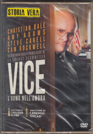 Vice l'uomo nell'ombra un film con Christian Bale. DVD in Italiano. Nuovo ed.