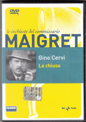 La Chiusa - DVD Le Inchieste del Commissario Maigret (Gino Cervi) - Versione da edicola - DVD in Italiano.