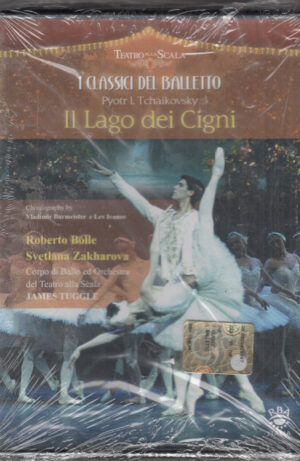 Il lago dei cigni di Tchaikovsky con Roberto Bolle. I Classici del Balletto Teatro la Scala. DVD Versione da edicola