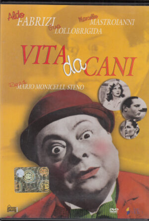 Vita da cani con Aldo Fabrizi, Gina Lollobrigida. DVD in Italiano. Versione da edicola