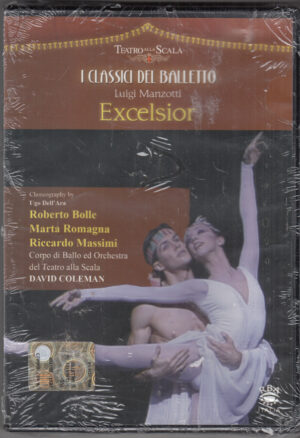 Excelsior di Manzotti con Roberto Bolle. I Classici del Balletto Teatro la Scala. DVD Versione da edicola