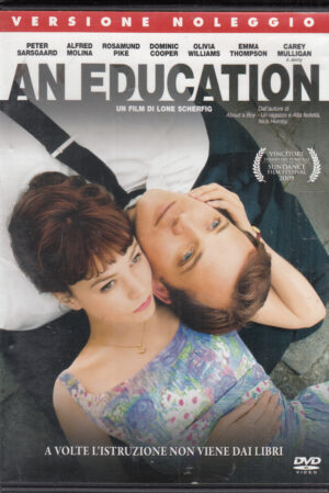An Education un film con Emma Thompson. DVD in Italiano. Versione Noleggio