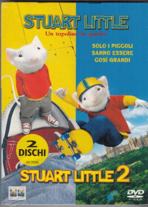 Stuart Little, Stuart Little 2. Raccolta di 2 Film con n. 2 DVD in Italiano