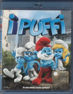 I Puffi un film con Hank Azaria. Blu-Ray in Italiano. Versione da edicola