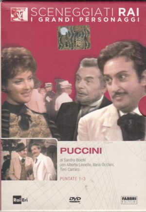 Puccini. Miniserie TV (Episodi 1-3). DVD in Italiano. Sceneggiati Rai Grandi Personaggi. Versione edicola