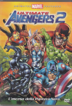 Ultimate Avengers 2: L'ascesa della Pantera Nera. Animated Marvel Features. DVD in Italiano. Senza Gadget