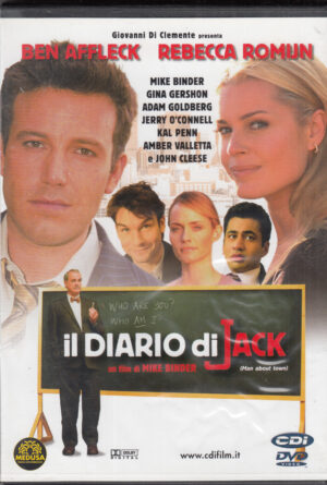 Il diario di Jack un film con Ben Affleck. DVD in Italiano ed.