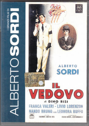 Il vedovo. I Grandi Film di Alberto Sordi. DVD in Italiano. Versione da edicola