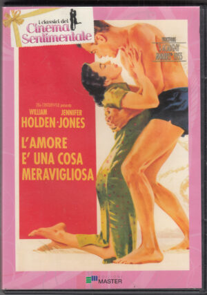 L'amore è una cosa meravigliosa con Jennifer Jones. DVD in Italiano. Versione da edicola