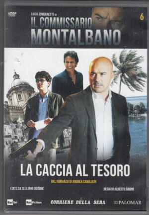 La caccia al tesoro. Il commissario Montalbano vol. 6. DVD in Italiano. Versione da edicola