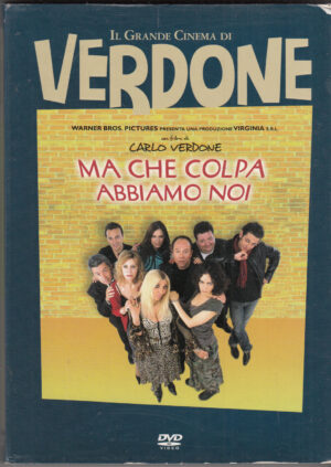 Ma che colpa abbiamo noi - DVD Il Grande Cinema di Verdone vol. 9 - Versione da edicola - DVD in Italiano con Slipcase
