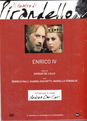 Enrico IV. Il Teatro di Pirandello vol. 15. DVD in Italiano. Versione da edicola