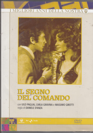 Il segno del comando - Miniserie TV Completa DVD RAI (Episodi 1-5) (Box 3 DVD) Sceneggiati Rai - SENZA Slipcase - DVD in Italiano